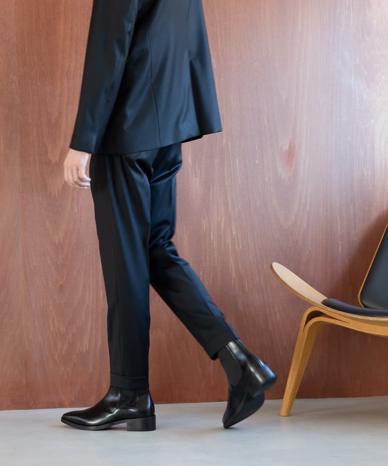 1/11発売】MB ULTIMATE FABRIC ウールシルク パーマネントスリム