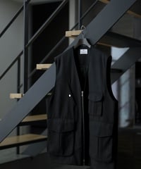 【LINE限定ゲリラ販売】MB LIMITED ハイエンド尾州ウール ユーティリティーベスト