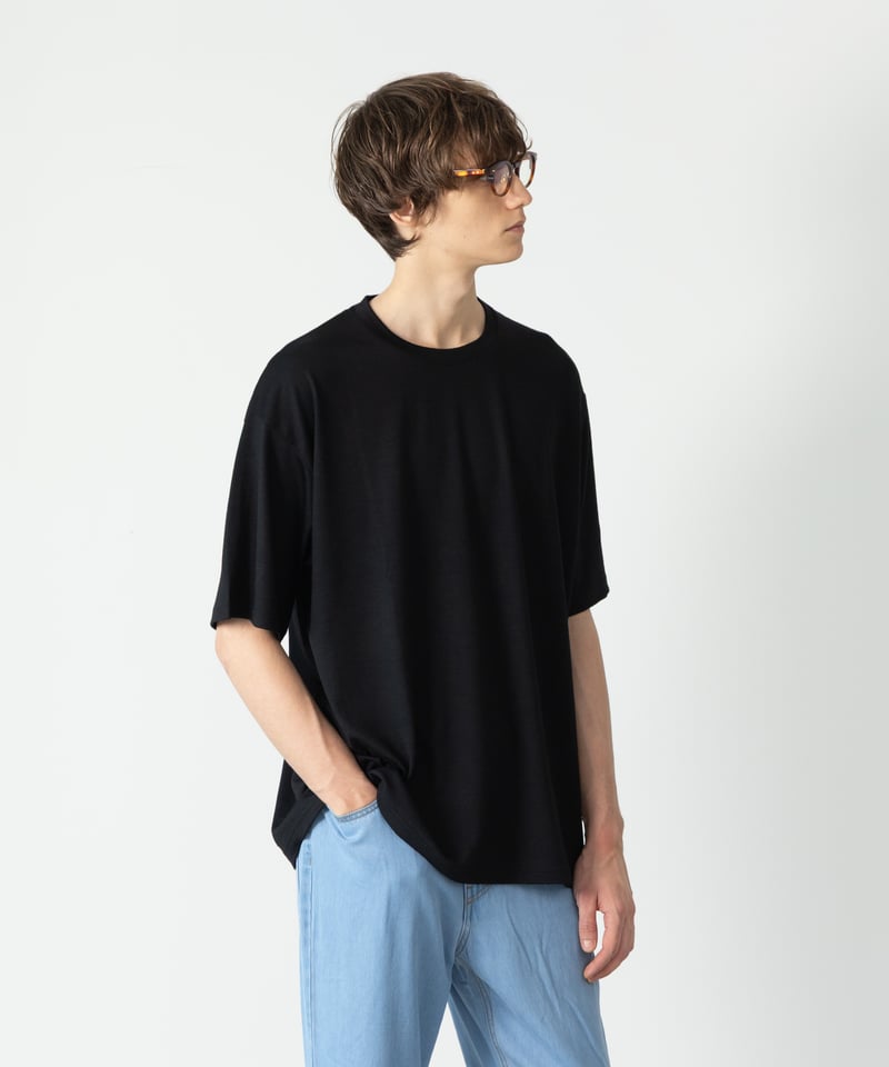 MBハイエンド尾州ウールTシャツ ビッグサイズモデル | MB -there is a