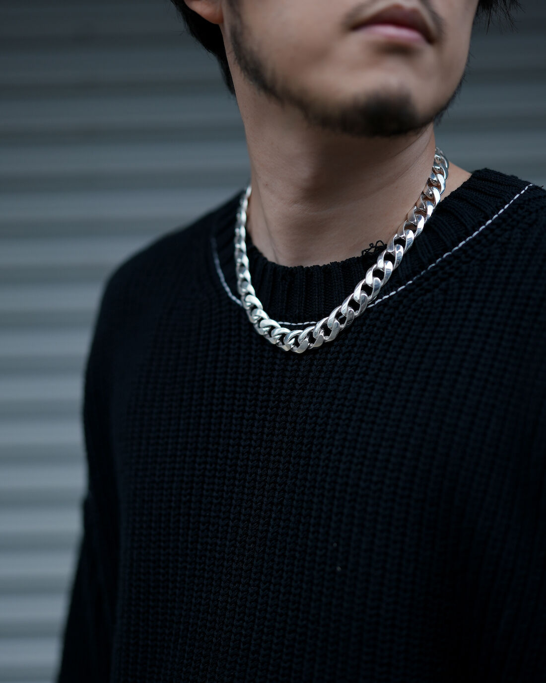 OX JEWELRY フレンチロープチェーンネックレス1度着用のみ　MBアイテム