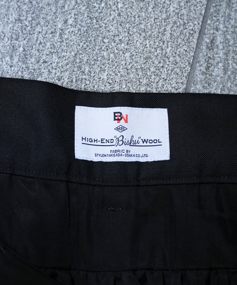 MB LIMITED ハイエンド尾州ウール サルエルパンツ LINE限定ゲリラ販売】MB LIMITED ハイエンド尾州ウール サルエル