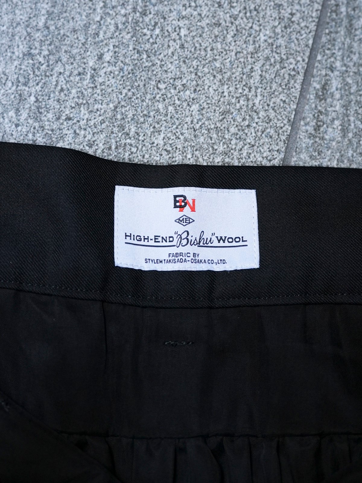 LINE限定ゲリラ販売】MB LIMITED ハイエンド尾州ウール サルエルパンツ