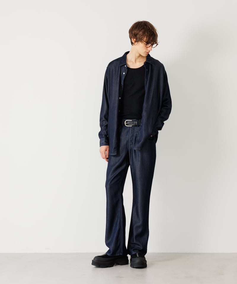 MB ハイエンドVINTAGE リヨセルデニムシャツ | MB -there is a rea