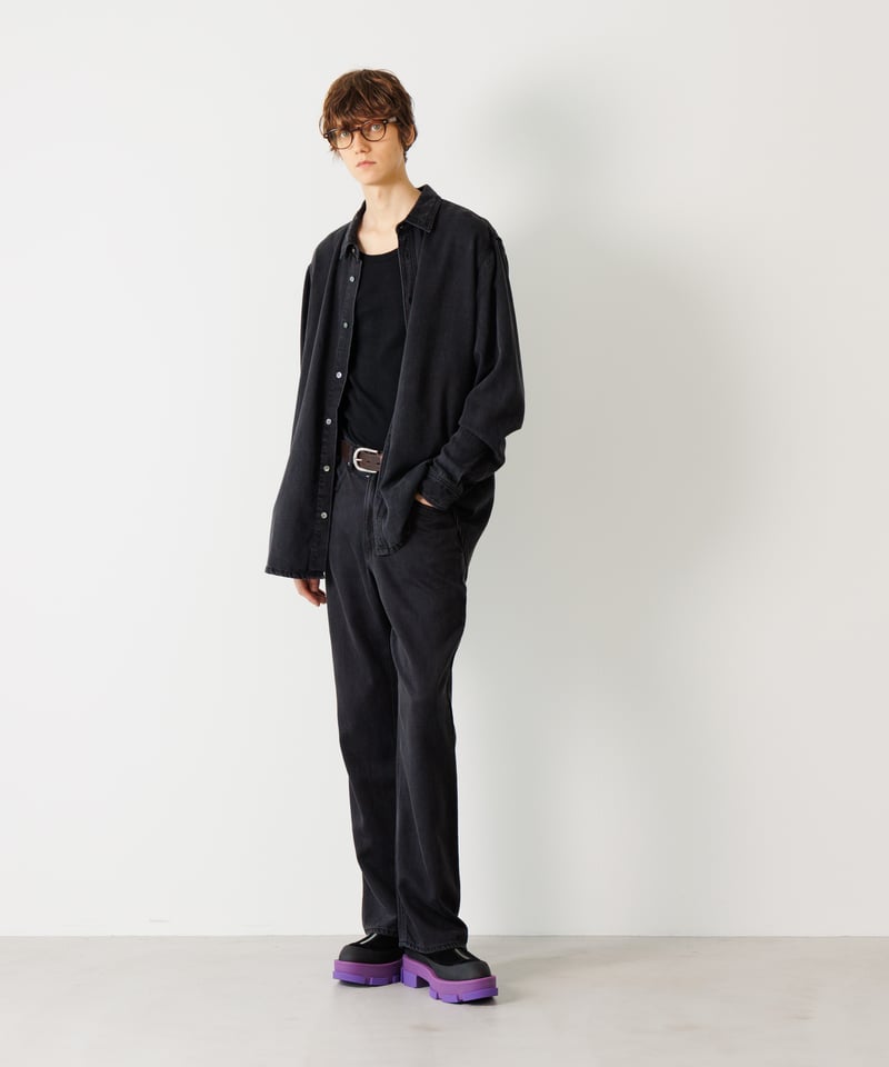 MB ハイエンドVINTAGE リヨセルデニムシャツ | MB -there is a rea