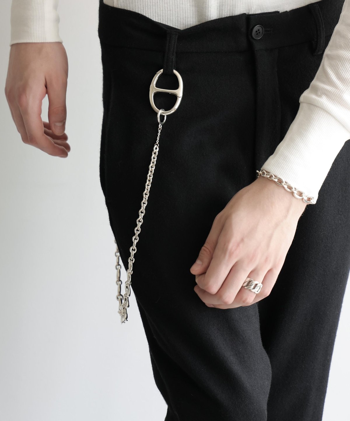 OX JEWELRy Anchor Chain Classic Carabiner | MB