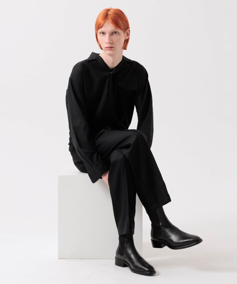 MB ULTIMATE FABRIC LEATHER HIGH-HEEL DRESS BOOT MB ULTIMATE FABRIC LEATHER HIGH-HEEL DRESS BOOT