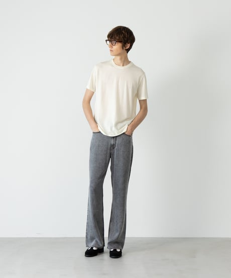 MBハイエンド尾州ウールTシャツ ジャストフィットモデル