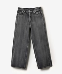 MB ULTIMATE FABRIC HAND CRAFTED VINTAGE DENIM by soe （BLACK）