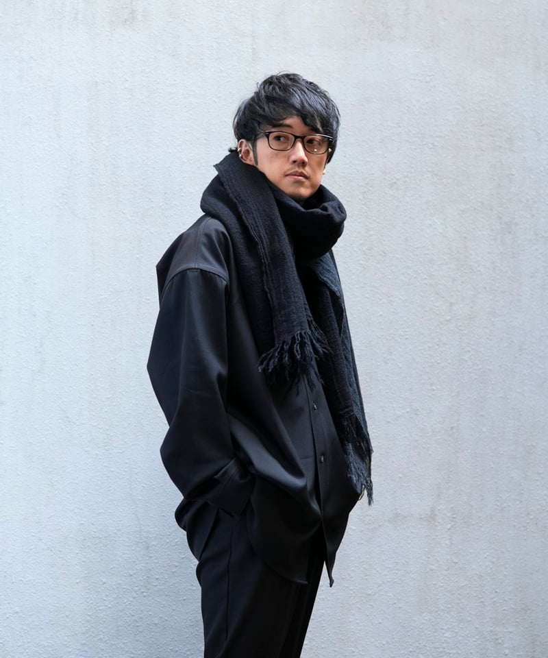 MB ULTIMATE FABRIC 縮絨ウールボリュームストール | MB -there i MB ULTIMATE FABRIC 縮絨ウールボリュームストール | MB -there i