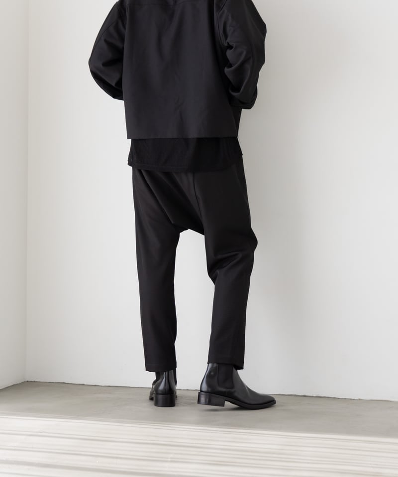 STANDARD WOOLY TWILL SAROUEL SLACKS | MB -there