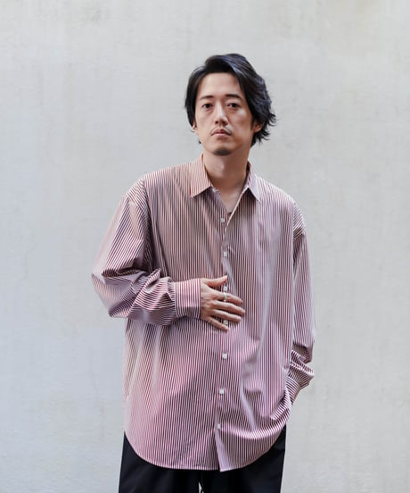 MB ULTIMATE FABRIC ジャージーストライプシャツ