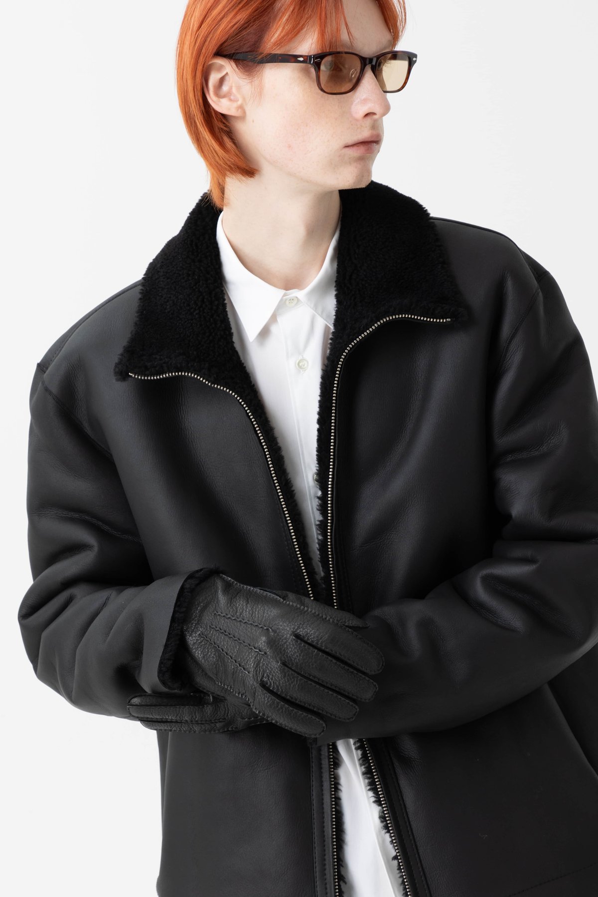 最安値出品】 MB パーマネントレザーグローブ M