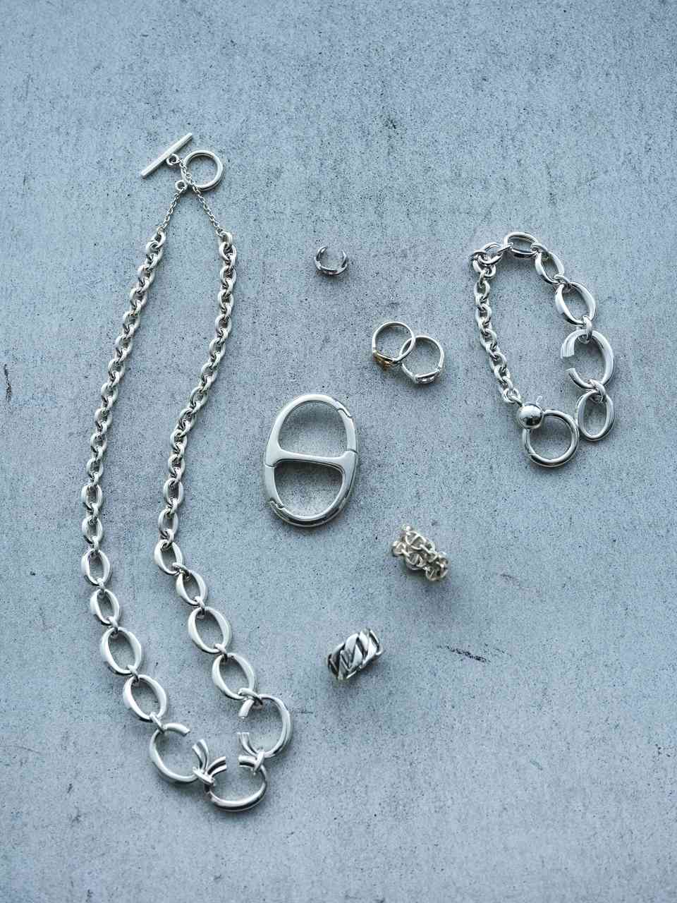 6/28発売】OX JEWELRy Anchor Chain Classic Carabin