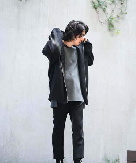 MB ULTIMATE FABRIC 梳毛カシミヤ ストレッチフラノ サルエルスラックス