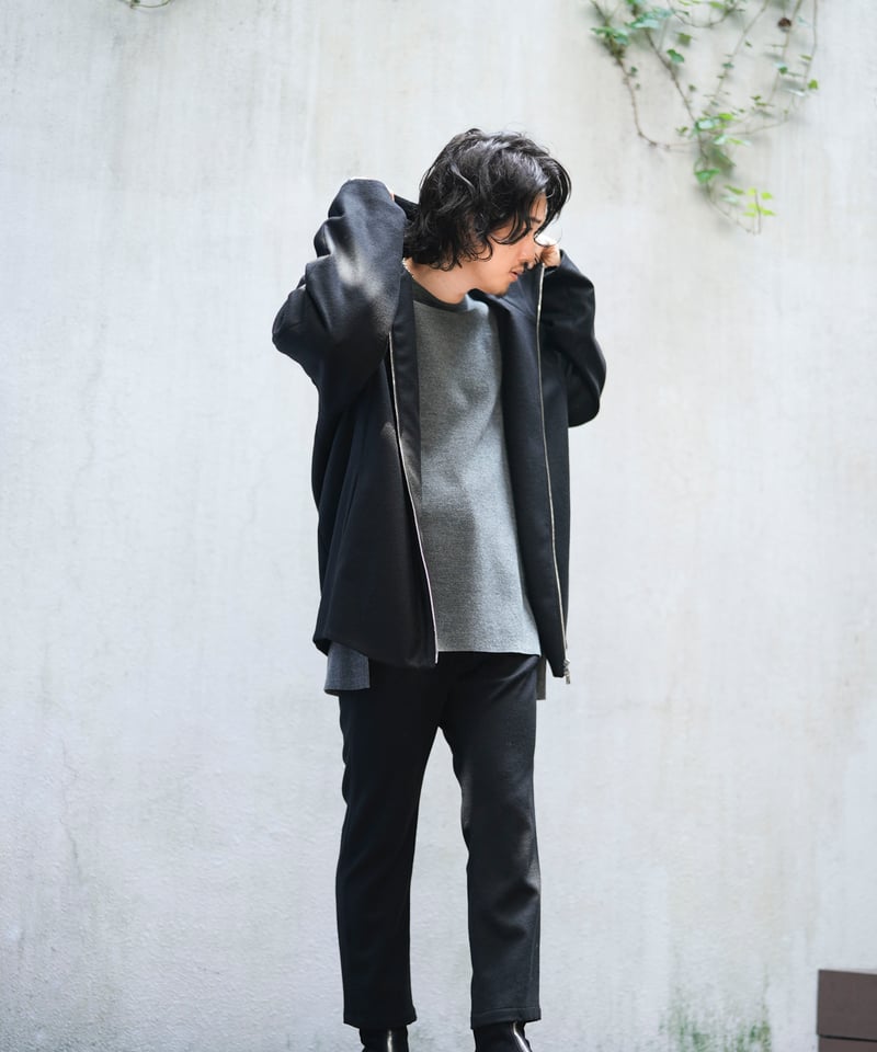 MB ULTIMATE FABRIC 梳毛カシミヤ ストレッチフラノ サルエル
