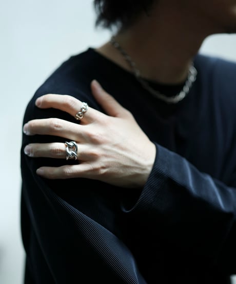 OX JEWELRY High-End Anchor Chain Classic Ring