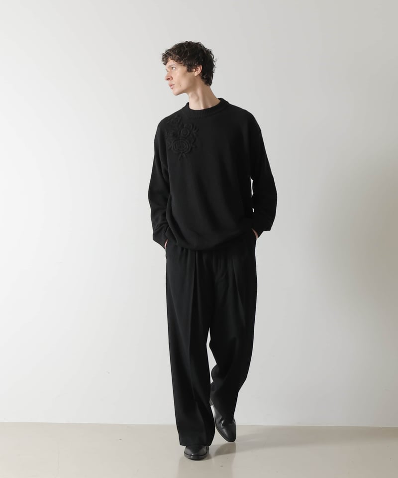 ドリーム池田店】BOTTEGA VENETA カシミヤセーター ブラック カシミヤ