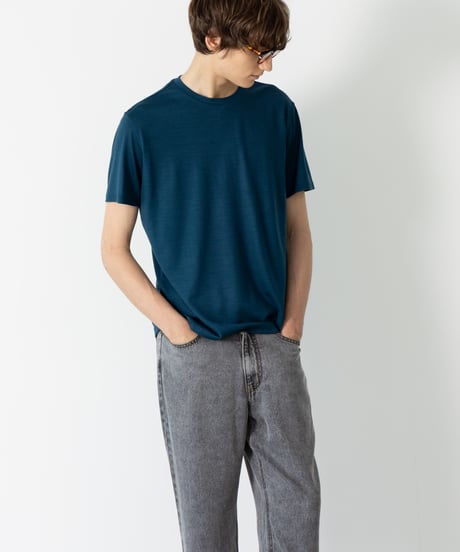 MBハイエンド尾州ウールTシャツ ジャストフィットモデル