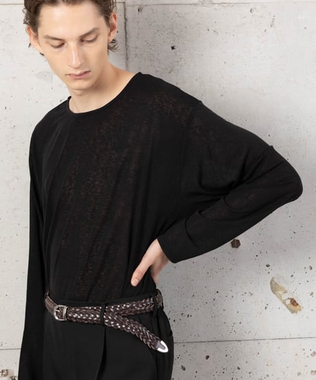 MB ULTIMATE FABRIC レザーメッシュベルト by BRITISH BRIDLE LEATHER