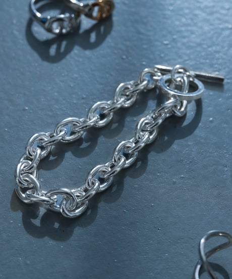 OX JEWELRy Curve Cable Chain Bracelet