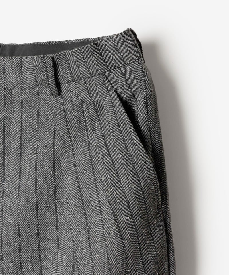 MB ハイエンドヘリンボーンネップ クラシックスリムスラックス | MB