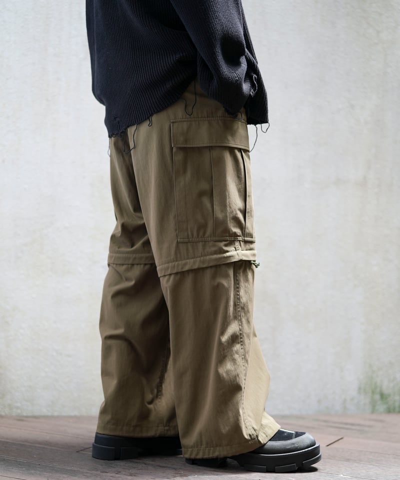 MB LIMITED デタッチャブル カーゴパンツ | MB -there is a reas