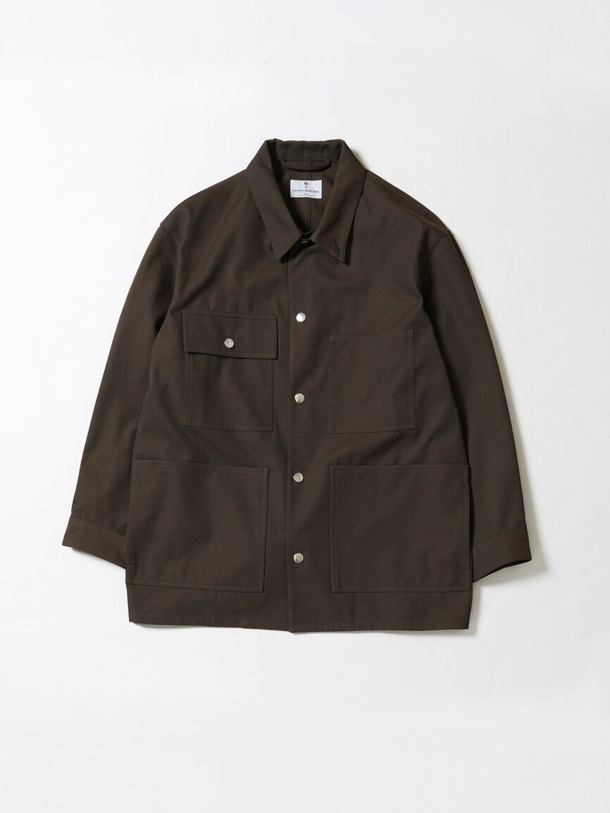 MBハイエンド尾州ウールカバーオール カーキ サイズM MBハイエンド尾州ウールカバーオール | MB -there is a reason for