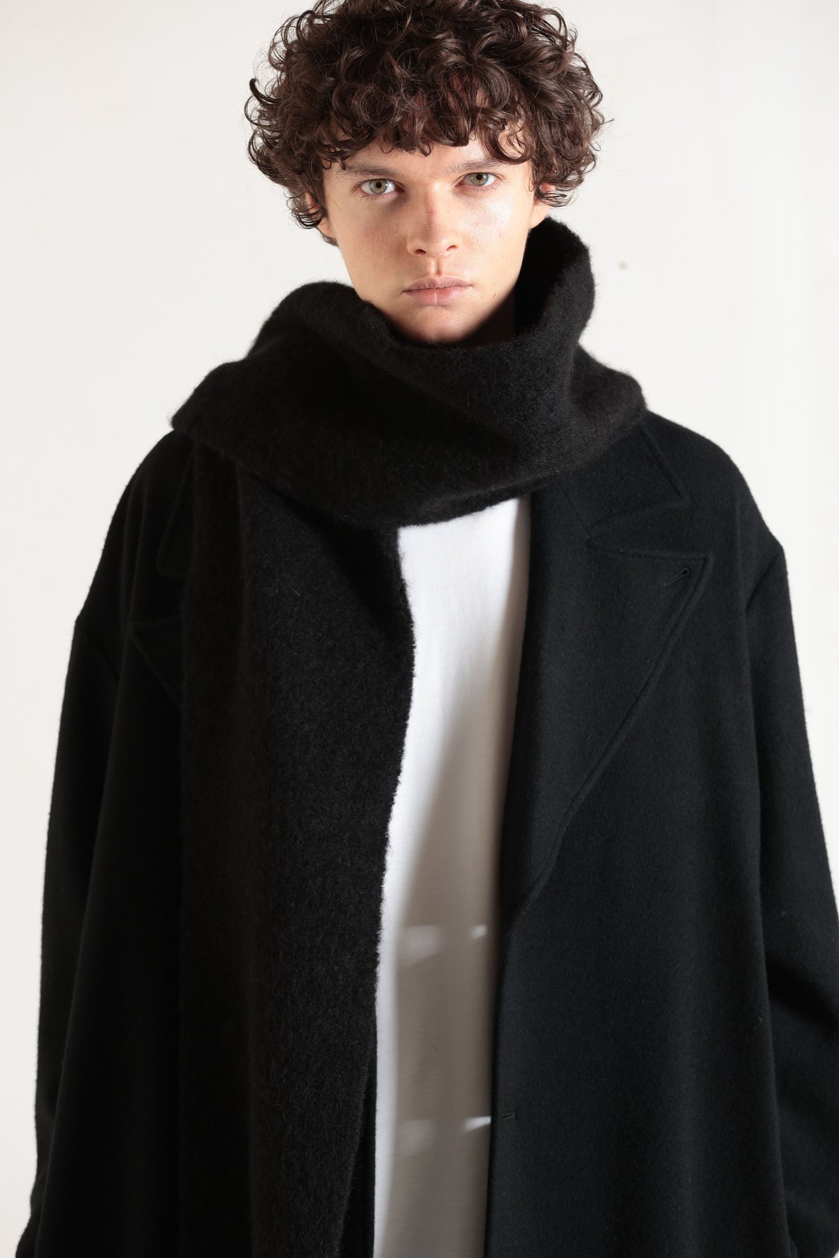 MB ULTIMATE FABRIC アルパカロングマフラー Fabric by Italy MB ULTIMATE FABRIC アルパカロングマフラー Fabric by Italy