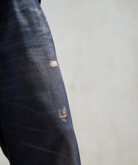 MB ULTIMATE FABRIC トロンプルイユワイドデニムパンツ