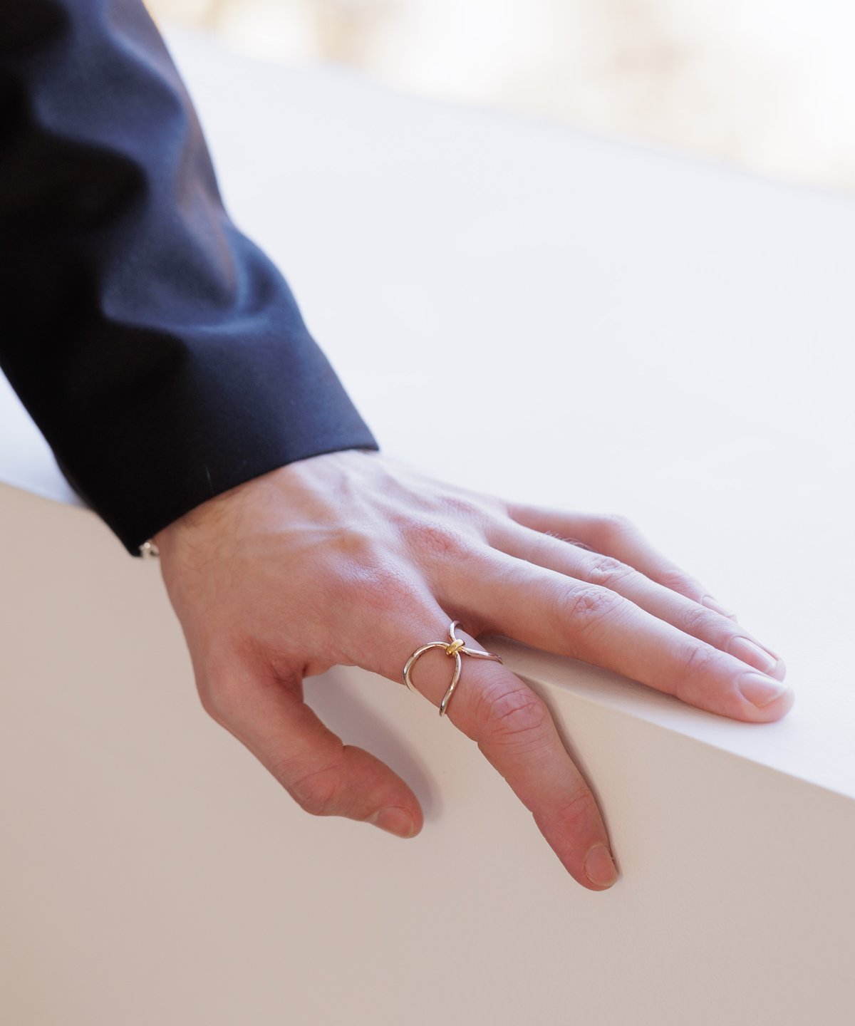 OX JEWELRy Signature Line Classic ”X” Ring | MB