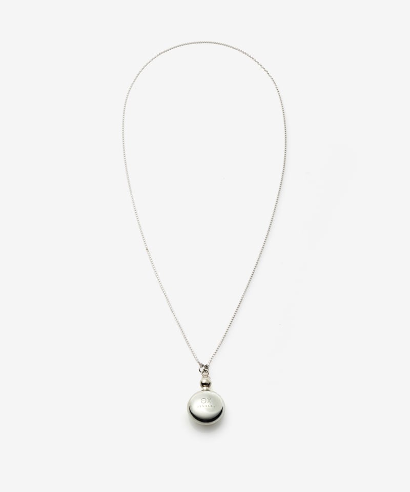 アクセサリー OX JEWELRY Silver Mask Code & Necklace FIZIZDH Men's Stainless Steel Jason's Mask Hollow Openwork Pendant