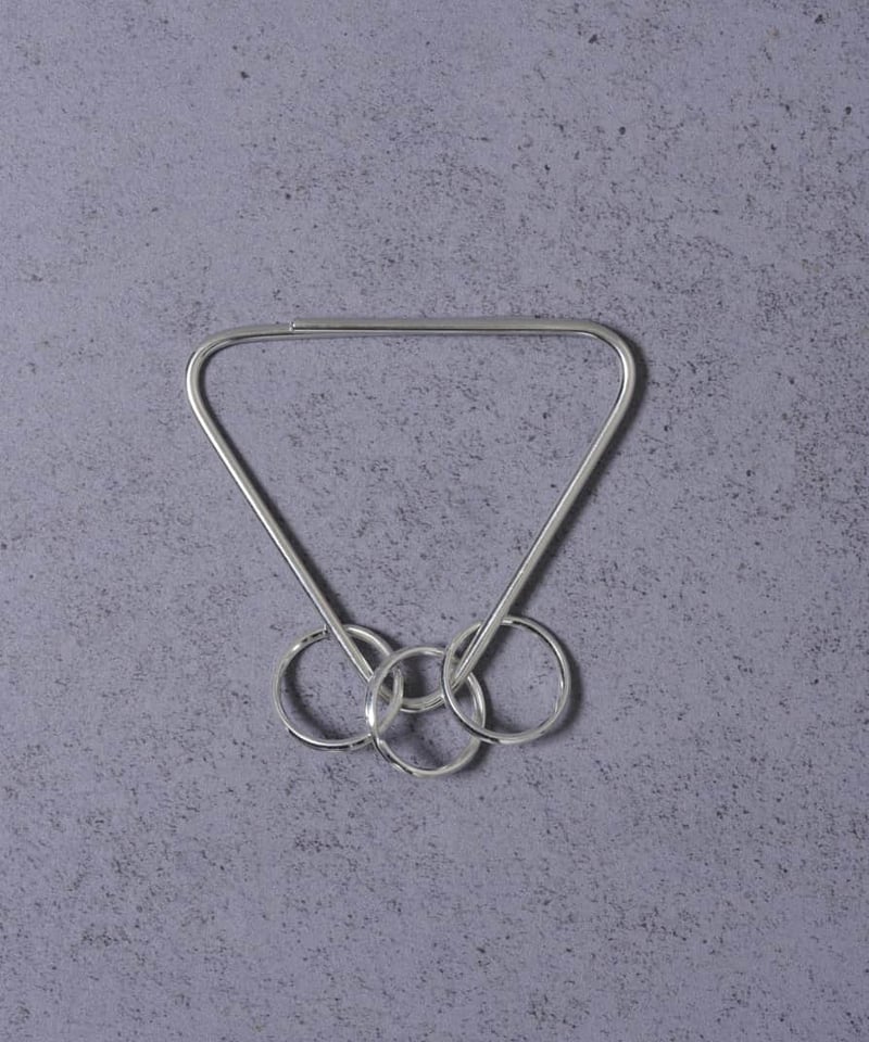 OX JEWELRy Triangle Key Ring | MB -there is a r