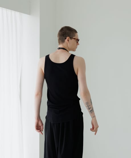 【6/21発売】MVS LYOCELL / COTTON SILKY LONG TANK-TOP