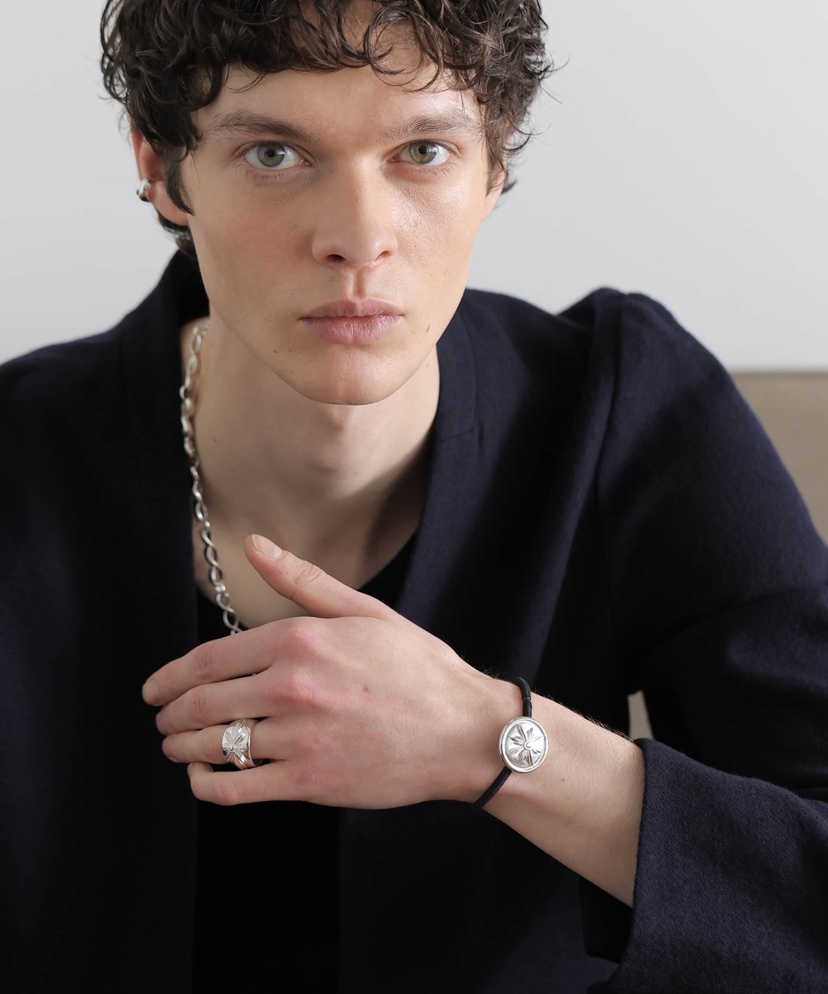 コンチョ　リアル　ＵＳＡ OX JEWELRy American Vintage SILVER CONCHO REPLA