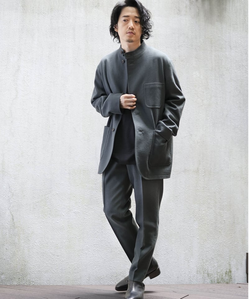4/27発売】MBハイエンド尾州 近江晒ウール スリムスラックス 4/27発売】MBハイエンド尾州 近江晒ウール スリムスラックス