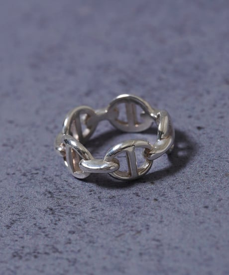 OX JEWELRY High-End Anchor Chain Classic Ring
