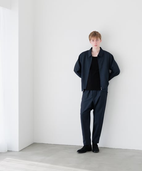 STANDARD WOOLY TWILL  CUT OFF CROPPED BLOUSON