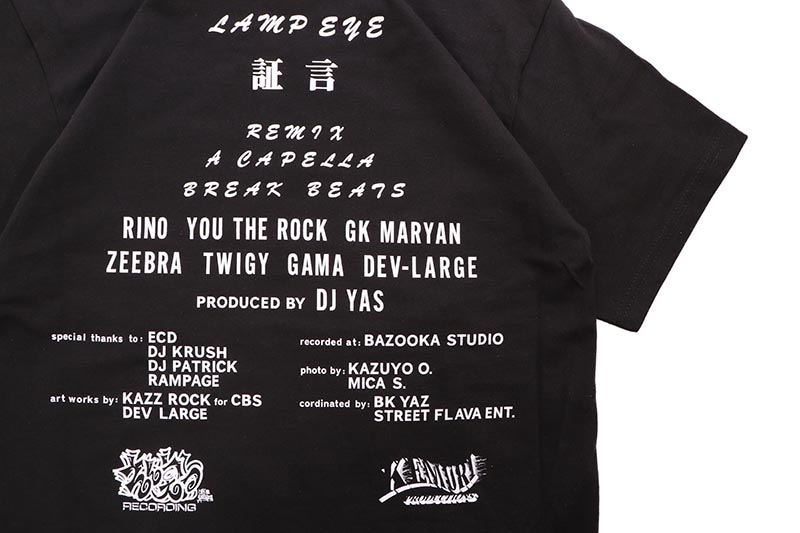 LAMP EYE [証言] X GROW AROUND 30TH ANNIVERSARY T-