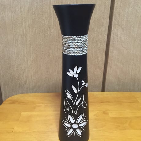 アジア柄の花瓶
