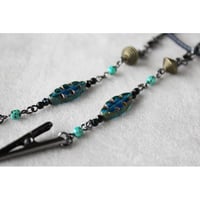 3way袂留め＊セルリアンブルー