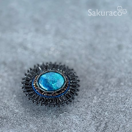 帯留＊ クリソコラ