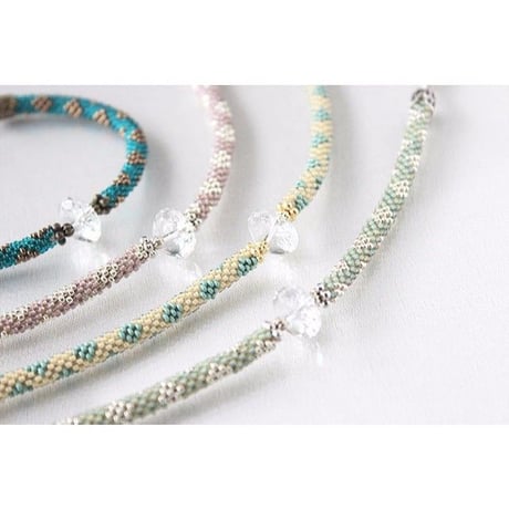 羽織紐＊Hakuro（孔雀青）