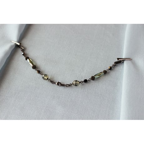 3way袂留め＊エメラルドグリーン