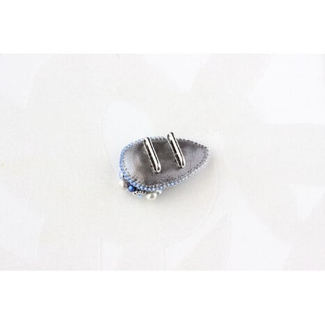 帯留＊ブルーレース