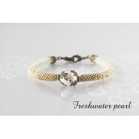 羽織紐＊淡水パール