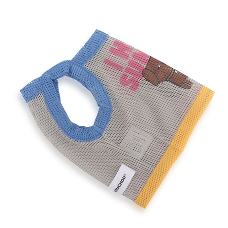 【即納】　I HATE SUMMER MESH TOP-BEIGE