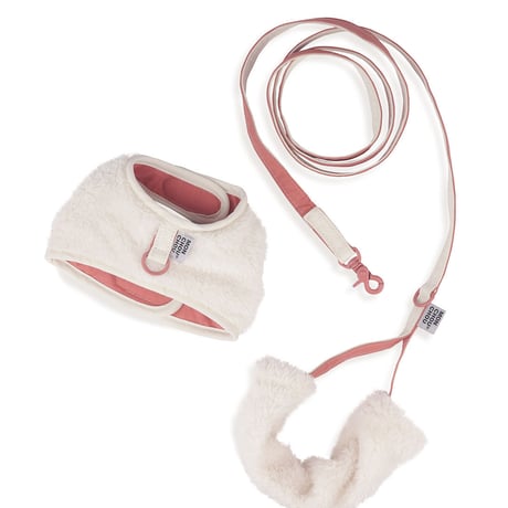 【即納】　Hi Bear Fur Harness_White