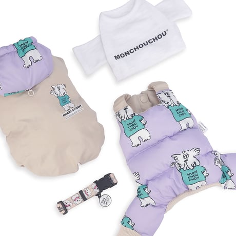 【即納】　Smart Dog Reversible Jumpsuit