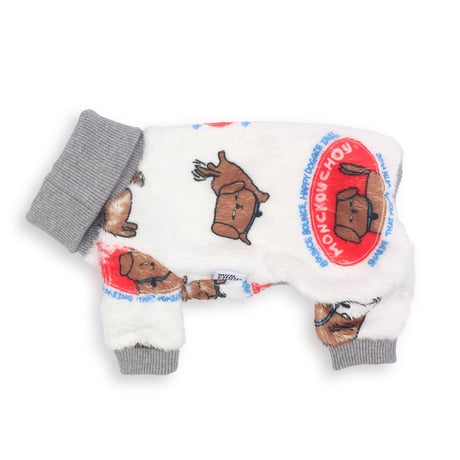 【即納】　HEKHEK warm hug suit white