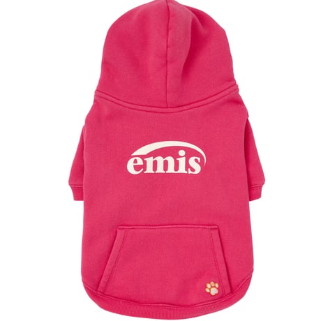 NEW LOGO BIG HOODIE-HOT PINK